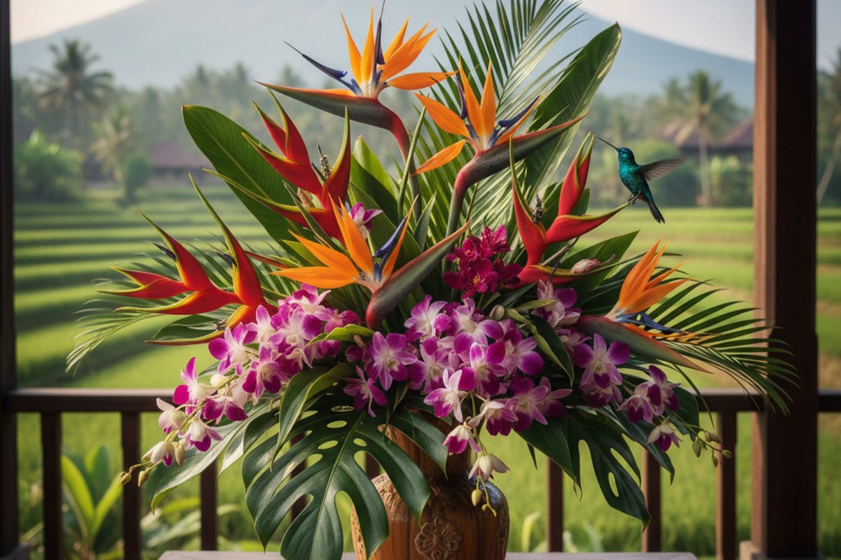 Tropical Arrangement - Rp 400.000